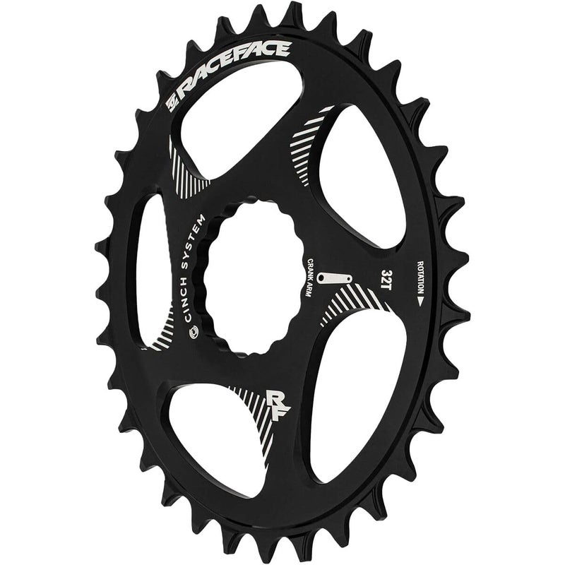 RaceFace Race Face 91-9610 32 Direct Mount Oval 32T Black 10/11/12S - Image 4